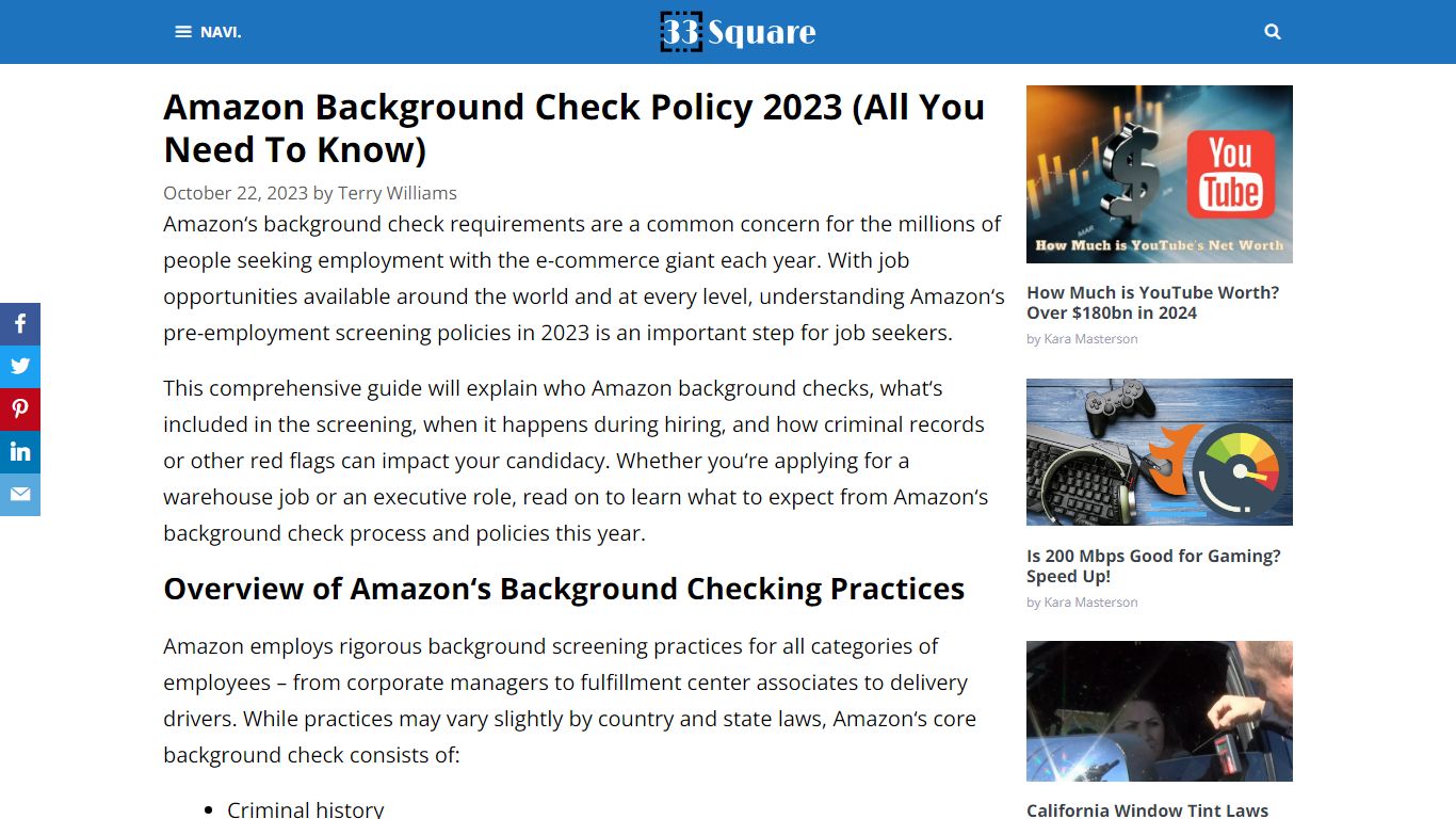 Amazon Background Check Policy 2023 (All You Need To Know)